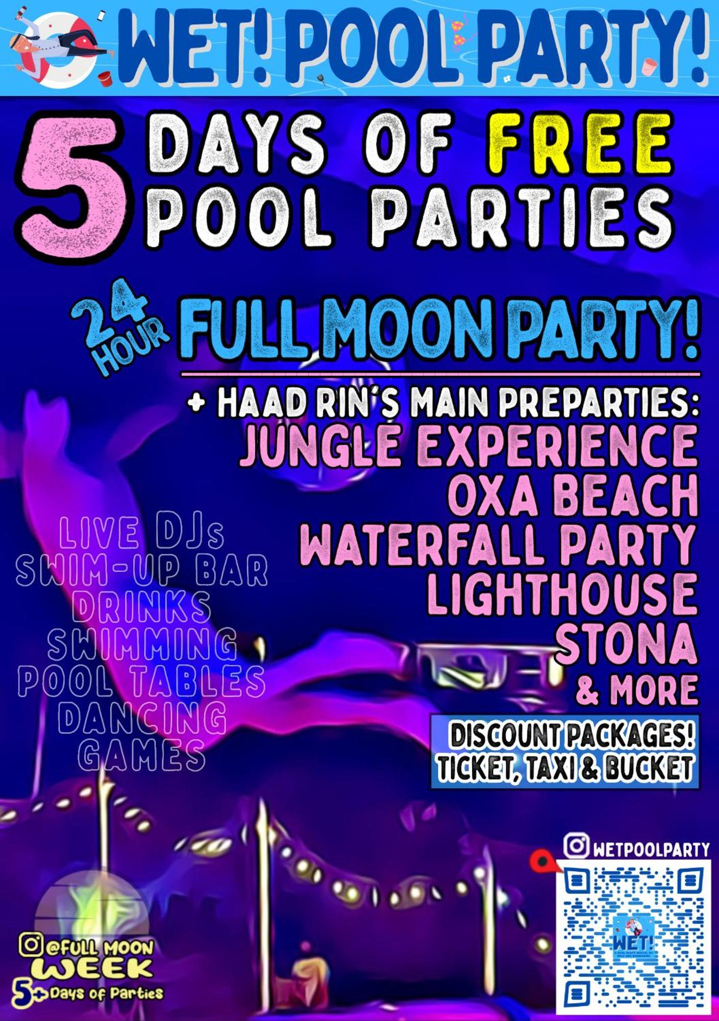 Wet! A Pool Party Hostel By Wild & Wandering Haad Rin Zewnętrze zdjęcie